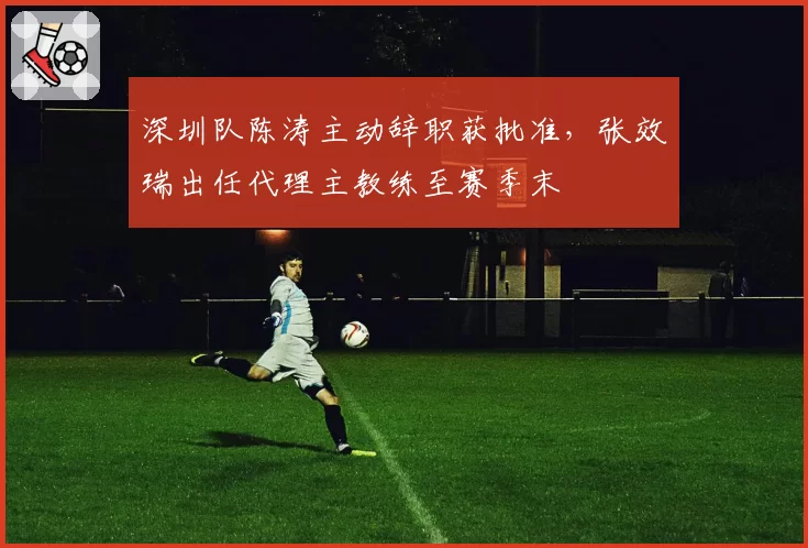 深圳队陈涛主动辞职获批准，张效瑞出任代理主教练至赛季末