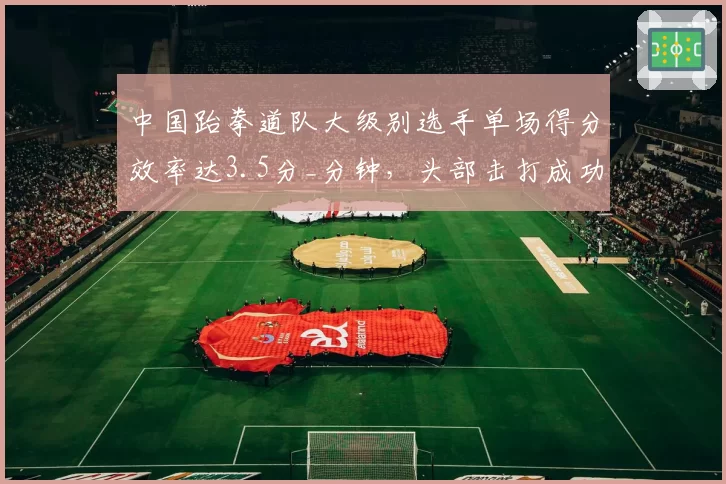 中国跆拳道队大级别选手单场得分效率达3.5分_分钟，头部击打成功率升至六成